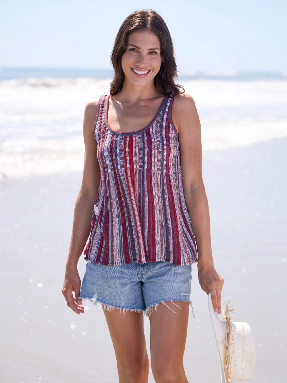 Evie Cotton Sweater Tank